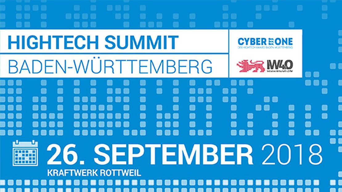 26.09.2018  Hightech Summit Baden-Württemberg
