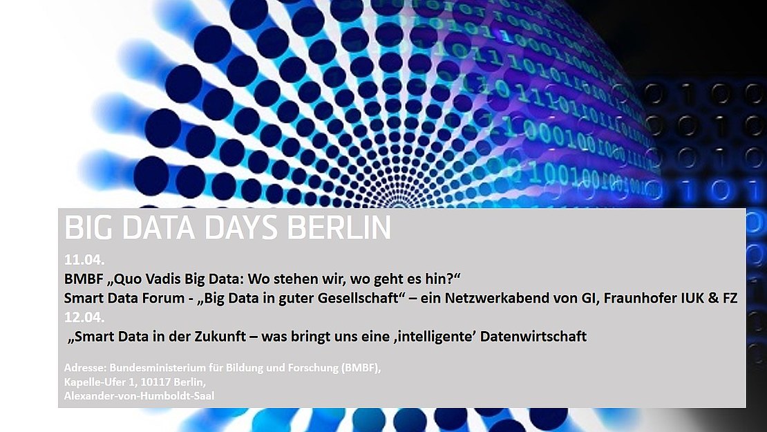 11.04.2018  Big Data Days 2018 in Berlin