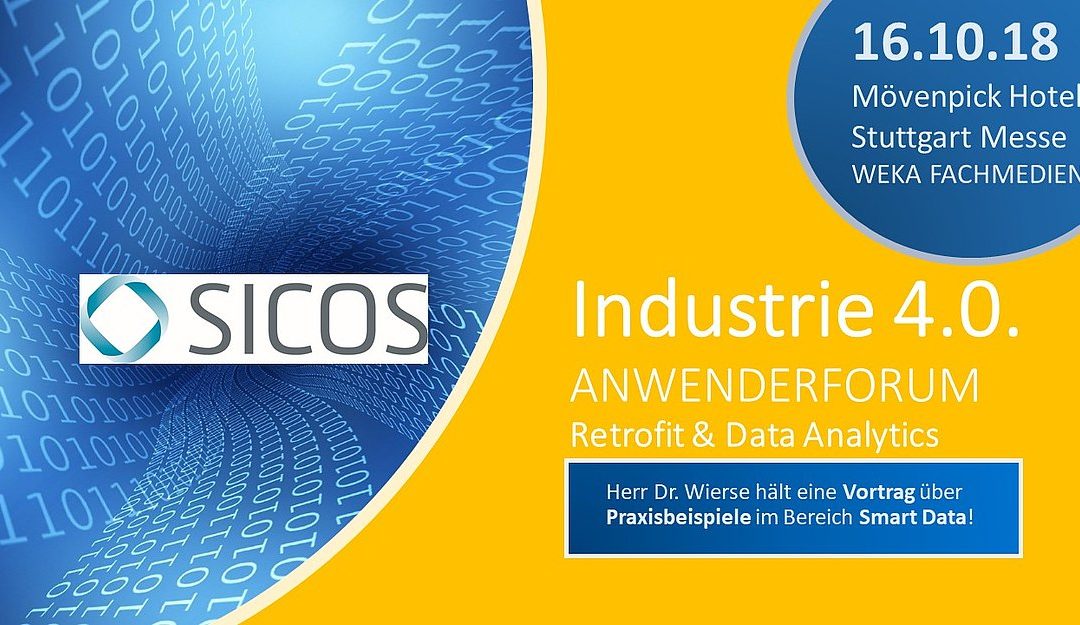 16.10.2018  Anwenderforum Industrie 4.o – Retrofit & Data Analytics