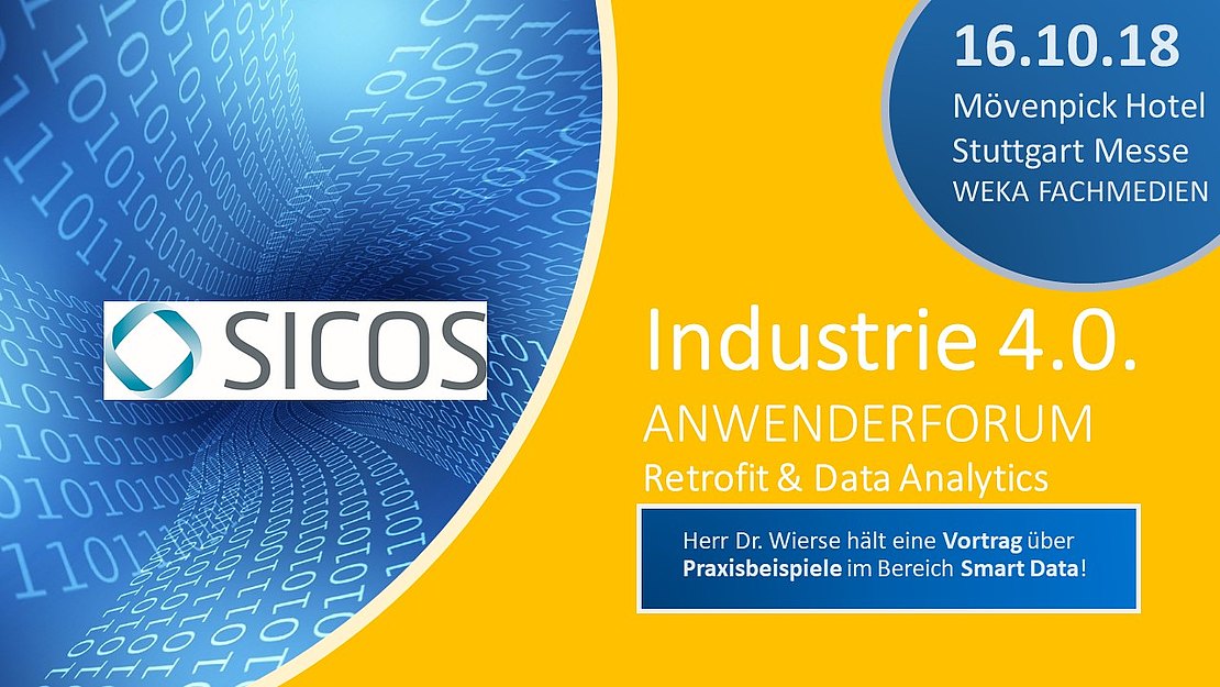 16.10.2018  Anwenderforum Industrie 4.o – Retrofit & Data Analytics