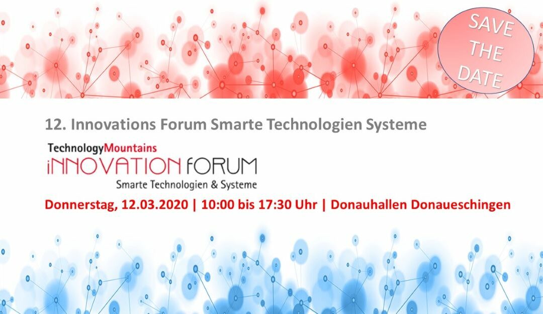 12. InnovationForum Smarte Technologien & Systeme