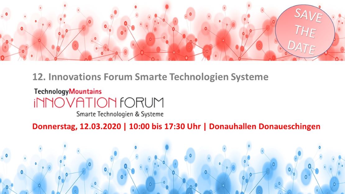 12. InnovationForum Smarte Technologien & Systeme