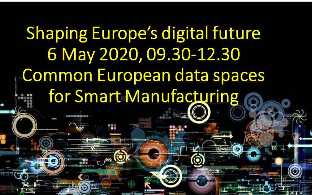 Common European data spaces for Smart Manufacturing