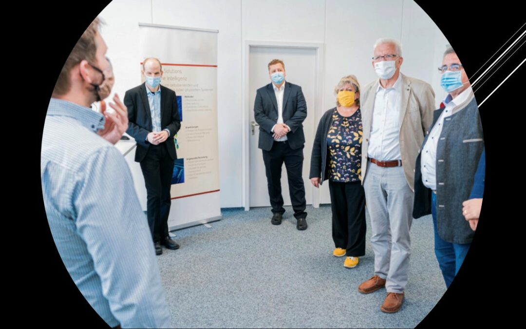 Hoher Besuch im Technologiezentrum St. Georgen