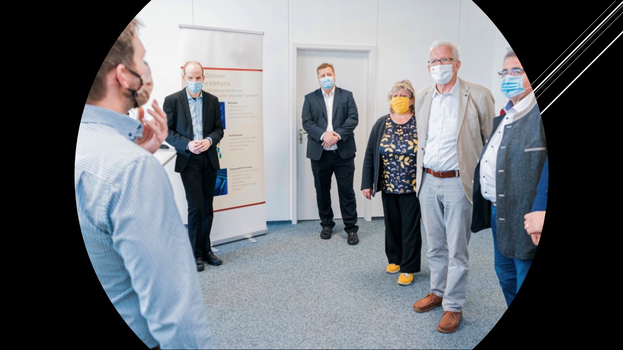 Hoher Besuch im Technologiezentrum St. Georgen