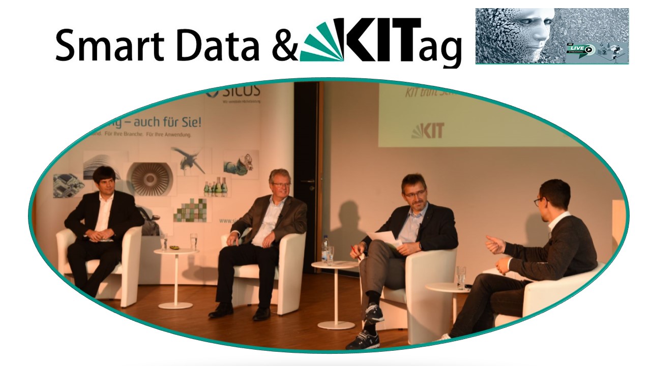 Der 2. Smart Data & KI Tag in TV-Studio Atmosphäre