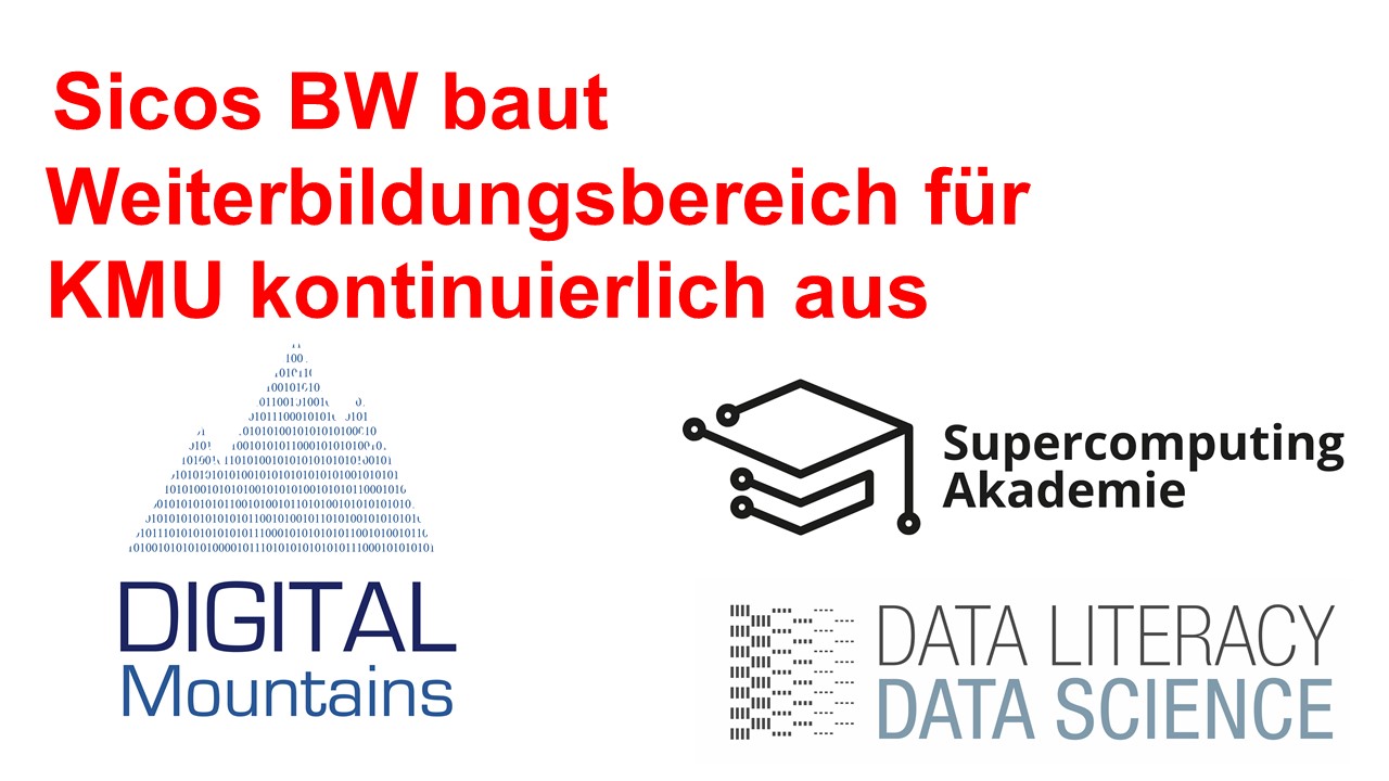 Sicos BW baut Weiterbildungsbereich für KMU kontinuierlich aus ! KMU sollten Zukunftstechnologien beherrschen