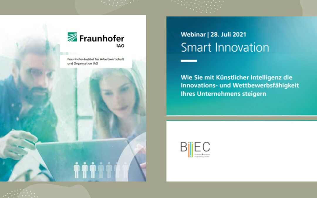 WEB-SEMINAR: Smart Innovation Wie Sie mit Künstlicher Intelligenz die Innovations- und Wettbewerbsfähigkeit Ihres Unternehmens steigern