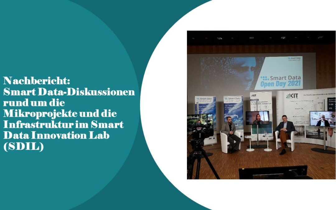 Smart Data-Diskussionen rund um die Mikroprojekte und die Infrastruktur im Smart Data Innovation Lab (SDIL)