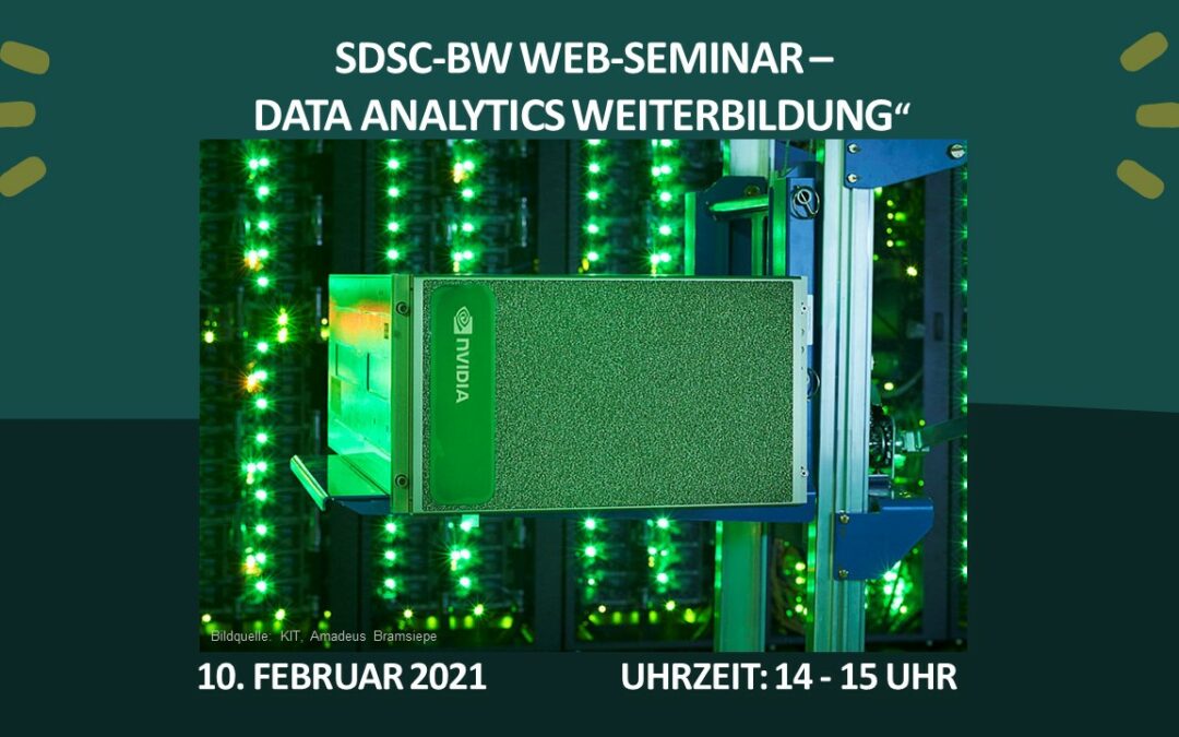 SDSC-BW WEB-SEMINAR: Data Analytics Weiterbildung