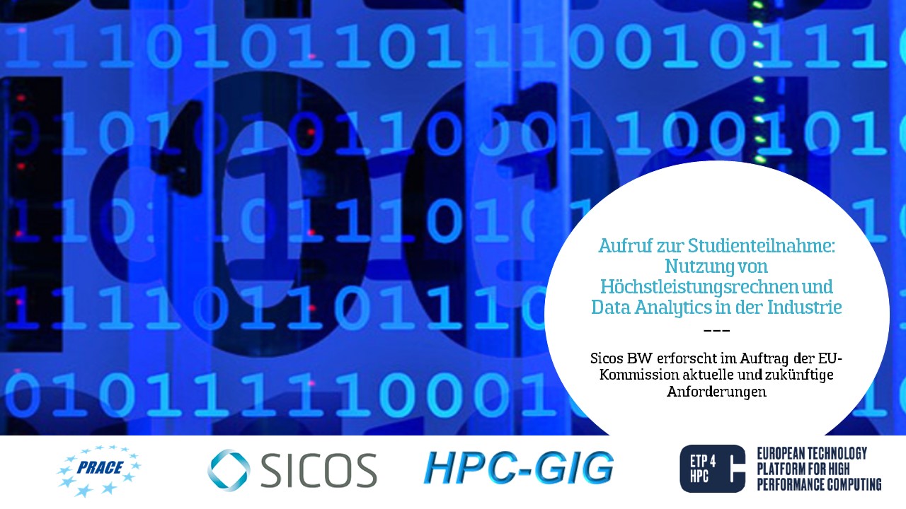 Aufruf zur Studienteilnahme: Nutzung von Höchstleistungsrechnen und Data Analytics in der Industrie