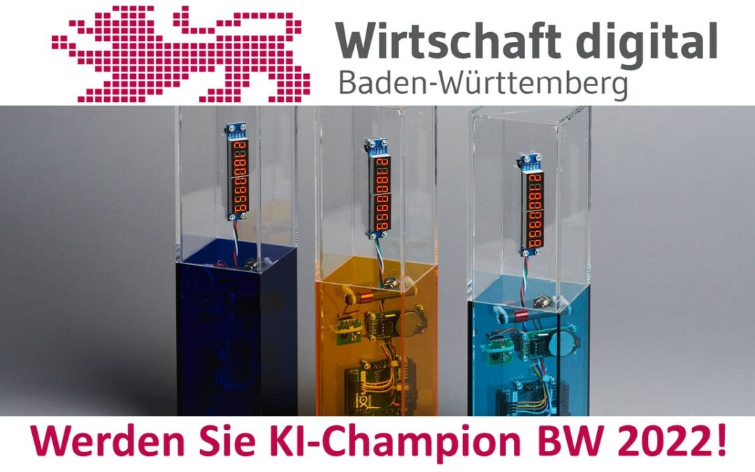 Werden Sie KI-Champion BW 2022! Deadline 14.4.