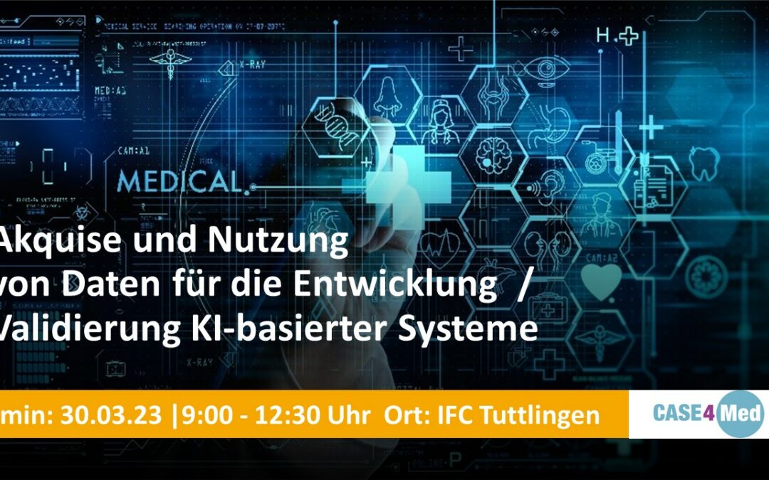 Kostenfreier Workshop: Akquise und Nutzung von Daten für die Entwicklung / Validierung KI-basierter Systeme