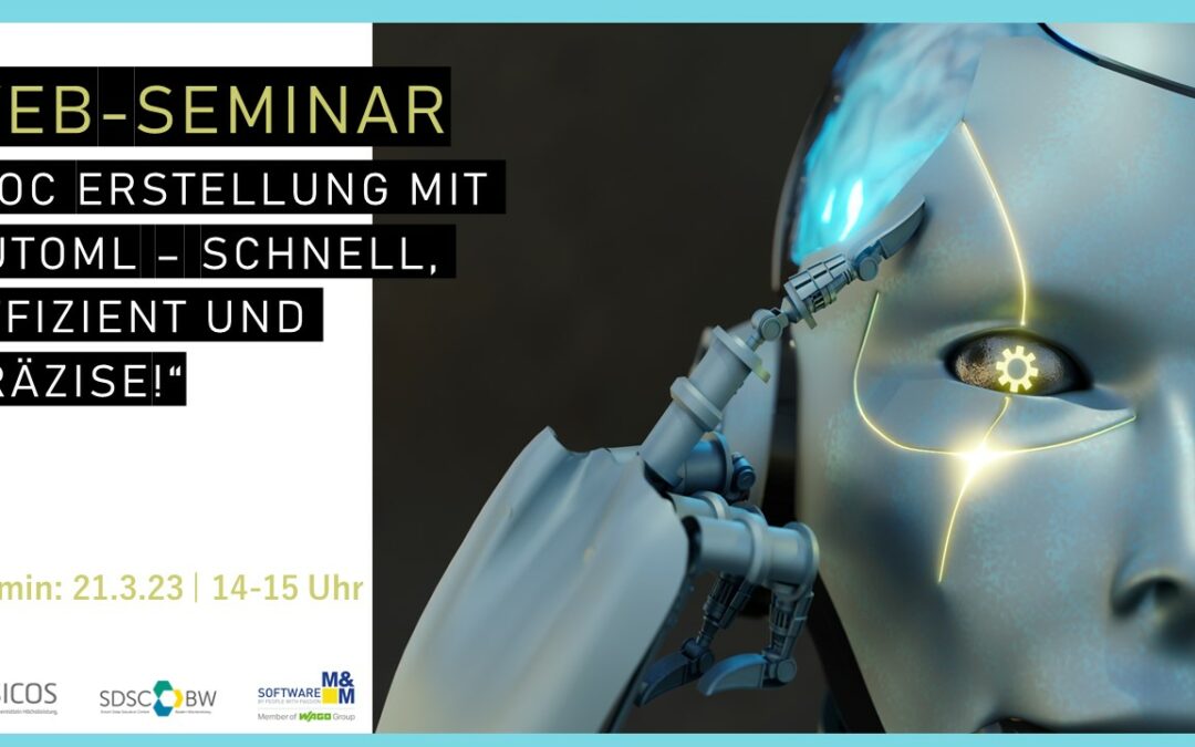 WEB-SEMINAR “POC Erstellung mit AutoML – Schnell, effizient und präzise!“