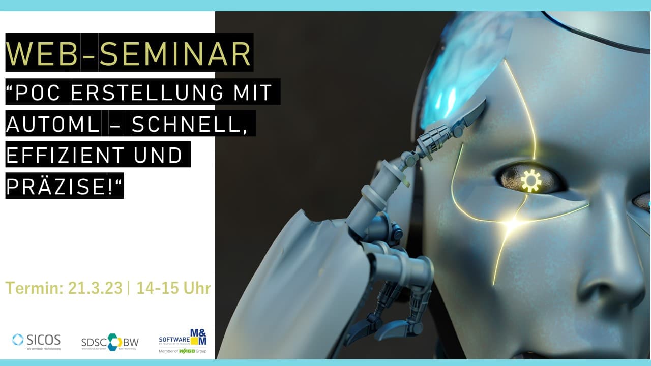 WEB-SEMINAR “POC Erstellung mit AutoML – Schnell, effizient und präzise!“